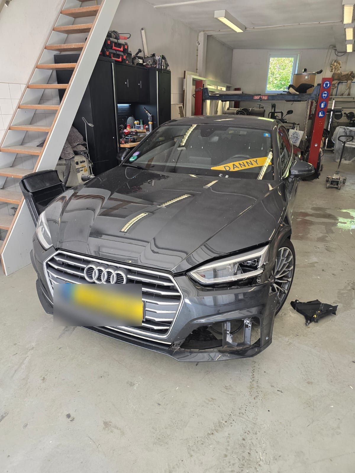 Audi A5 na schadeherstel bij Danny Autoschade